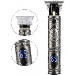 Máquina Patillera Vgr V-228 Recargable Con Pantalla Barbería