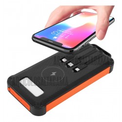 Power Bank Panel Solar Portatil Carga Inalambrica 8000 Mah