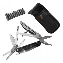 Multiherramienta Alicate Multiuso Destornilladores + Estuche