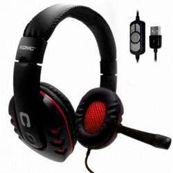 Audífonos Diadema Usb Con Micrófono Y Control De Volumen