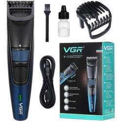 Cortadora De Pelo Barba Vgr V-053b Cuchilla Ajustable 5-10mm