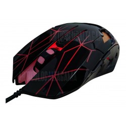 Mouse Gamer Con Cable Usb Aoas 6 Botones Rgb 3200dpi