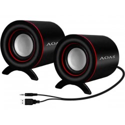 Parlantes Altavoces Potentes 4w Para Pc Cable Plug 3.5mm