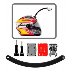 Kit Brazo Extension Para Casco Cámara Deportiva Gopro Sjcam