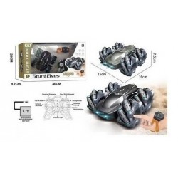 Carro Stunt 360° A Control Remoto+control Desde Reloj 26336