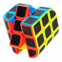Cubo Rubik Spinner 3x3x3 Penrose Curvo Fibra De Carbono 8716