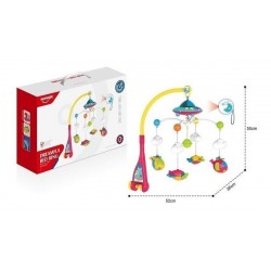 Movil Musical Cuna Bebe Con Proyector He0303