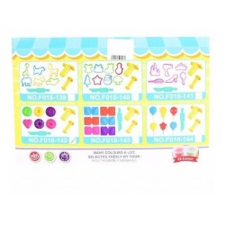 Plastilina Colored Clay 12 Paquetes Colores Primarios F018