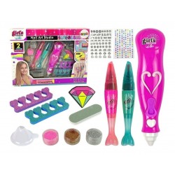 Kit Decoración Diseño De Uñas Colores Niñas Esmalte Mbk396