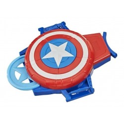 Spiderman Capitan America Black Panter Lanzador Discos F0522