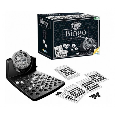 Bingo Balotera De Lujo Juego De Mesa Familiar