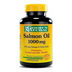 Salmon Oil 1000mg 120 Softgels Good Natural