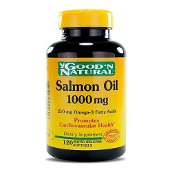 Salmon Oil 1000mg 120 Softgels Good Natural