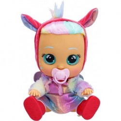 Muñeca Cry Babies Dressy Fantasy Hannah Vestido Arcoíris