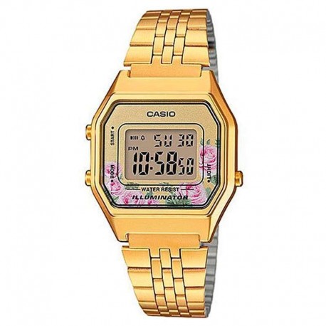 Reloj CASIO LA-680WGA-4C Original