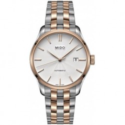 Reloj Mido M024.407.22.031.00 Belluna II Automatic Silver Di (Importación USA)