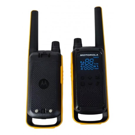 Radio Intercomunicador Walkie Talkie Linterna Led Resistente