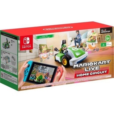 Mario Kart Live Home Circuit Nintendo Switch Edición Luigui