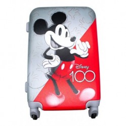 Maleta De Viaje Disney 100 Trolley 20 Pulgadas Mickey