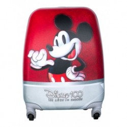 Maleta De Viaje Disney 100 Trolley 16 Pulgadas Mickey