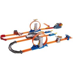 Pista De Juguete Hot Wheels Builder Total Turbo Takeover
