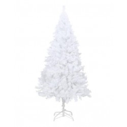 Árbol De Navidad Blanco Nieve De 2.10 Mts De Alta Calidad