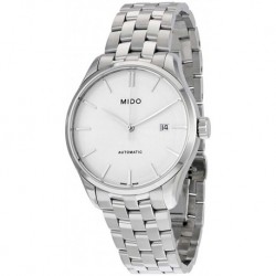 Reloj Mido Belluna II Automatic Silver Dial Hombre M02440711 (Importación USA)