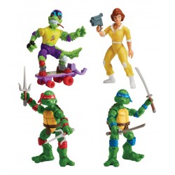 Playmates Tmnt Tortugas Ninja Comic Heroes Adventures 4 Pack