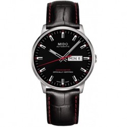 Reloj Mido Commander II Automatic Black Dial Hombre M0214311 (Importación USA)
