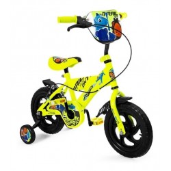 Bicicleta Niño Rin 12 Ontrail Happy Zoo Bike Ruedas Auxiliar