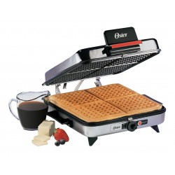 Sandwichera Asador Calentador Plancha Plana 3 En 1 Oster