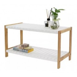 Organizador De Zapatos 2 Niveles Bamboo
