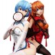 Figura Neon Genesis Evangelion Rei Ayanami Y Asuka Langley