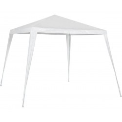Carpa Toldo Gazebo De 3x3x2,5m En Rafia Blanco