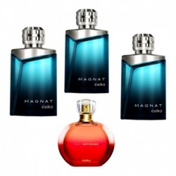 3 Perfumes Magnat Clasica + Red Intens