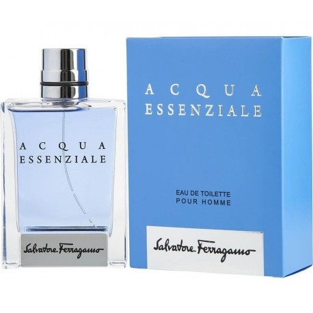 Salvatore Ferragamo Acqua Essenziale Pour Homme 100ml Edt Volumen De La Unidad 100 Ml