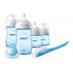 Set De Inicio Para Recién Nacidos Natural 2.0 Azul Avent