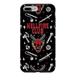 Estuche Con Patrón De Club Hellfire De Stranger Things Para