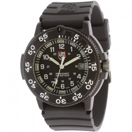 Reloj Luminox Wrist Navy Seal Original 3001 Back 43mm Hombre (Importación USA)