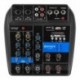 Consola Mixer Wvngr De 2 Canales Phantom Power 48v Bluetooth
