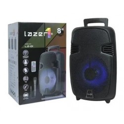 Cabina Parlante Portable Sonido Bluetooth Led + Microfono