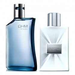 Perfume Ohm Azul + Zentro Hombre Yanba