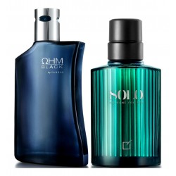 Perfume Solo Y Ohm Black Hombre Yanbal