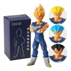 Dragon Ball Super Majin Vegeta 4 Cabezas Intercambiables