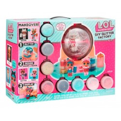 Muñeca Lol Surprise Diy Glitter Factory Para Niñas + Envio