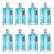 Perfume Blue And Blue Dama X 8 Cyzone