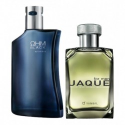 Perfumes Jaque + Ohm Black Yanbal Orig