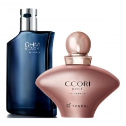 Perfume Ohm Black + Ccori Rose Yanbal