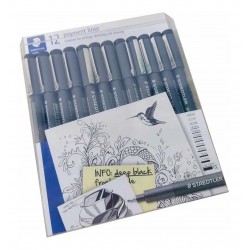 Rotuladores Calibrados Staedtler X 12 Unidades