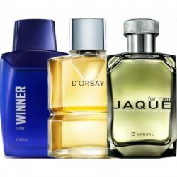 Perfumes Jaque + Dorsay + Winner Sport